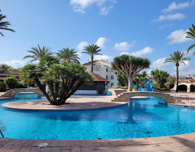 thumb Apt. Palmar, 400 m from the beach with a spectacular swimming pool